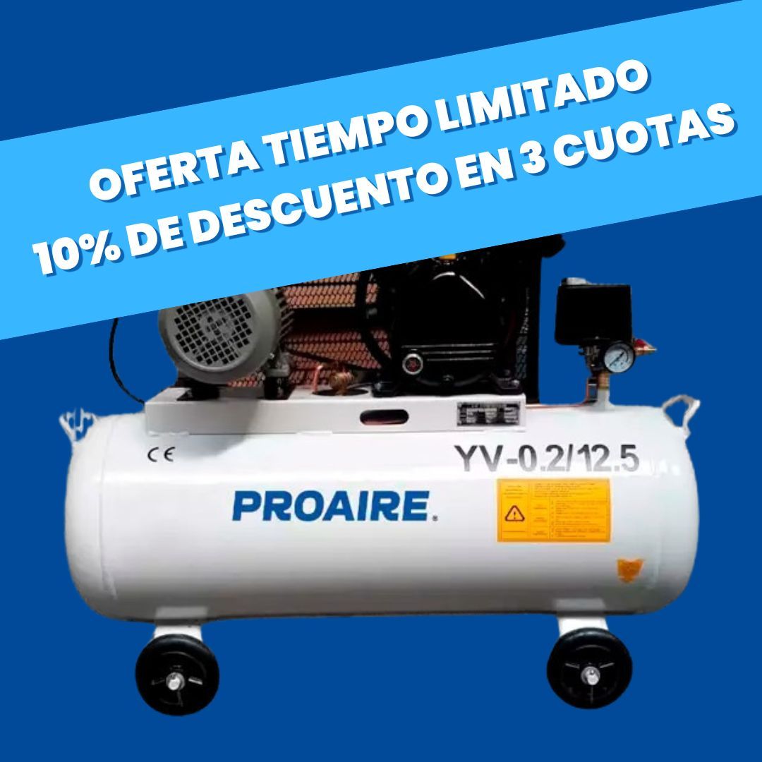 COMPRESOR A PISTON 5,5 HP/300 LTS